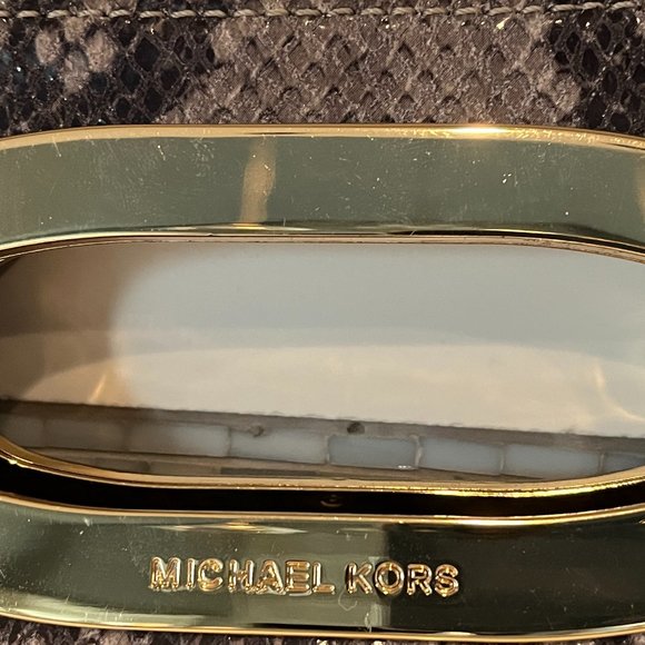 MICHAEL by Michael Kors python clutch - Picture 8 of 11